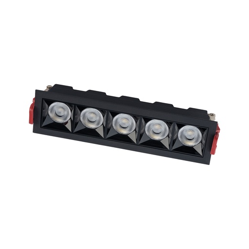 [10062] MIDI LED BLACK 20W 3000K RECESSED