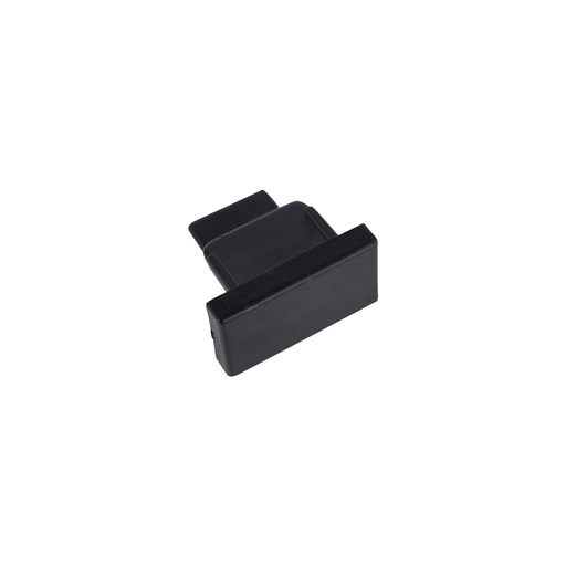 [9458] PROFILE DEAD END CAP BLACK