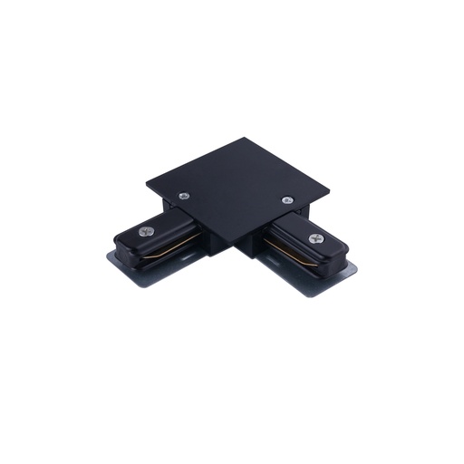 [8971] PROFILE RECESSED L-CONNECTOR BLACK