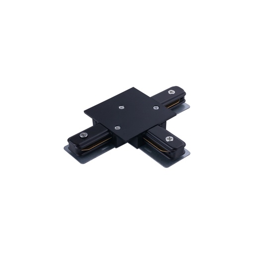 [8835] PROFILE RECESSED T-CONNECTOR BLACK