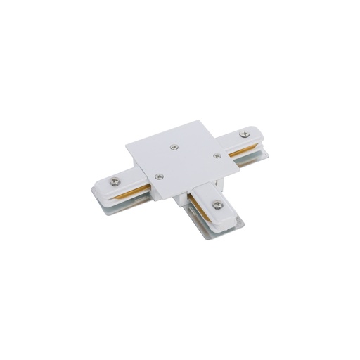 [8834] PROFILE RECESSED T-CONNECTOR WHITE