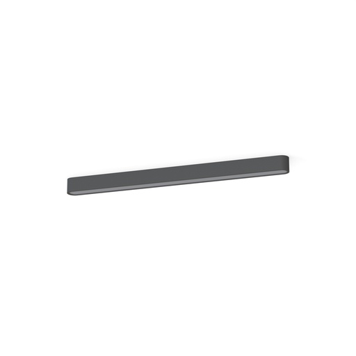 [7533] SOFT CEILING LED GRAPHITE 90X6