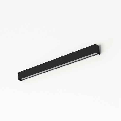 [7594] STRAIGHT WALL LED BLACK M