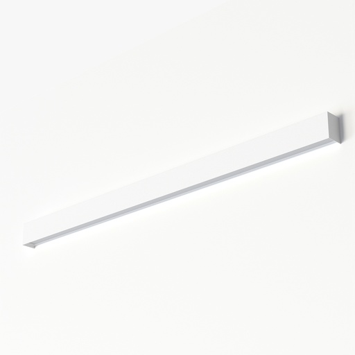 [7566] STRAIGHT WALL LED WHITE L