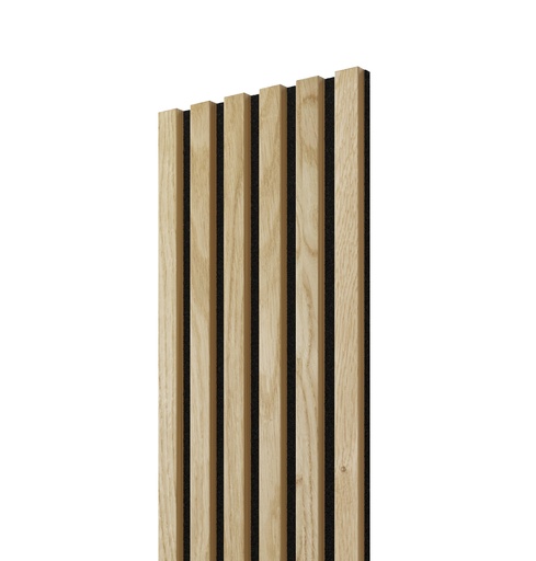 [FO-NE-IR] Pannello FONO - Impiallacciato Rovere - Feltro Nero