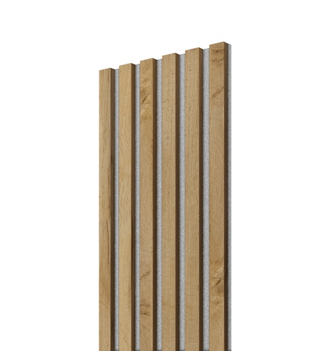 [FO-GR-RW] Pannello FONO - Rovere Wotan - Feltro Grigio