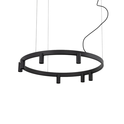 [12285]  FOURTY ROUND LED VII ZWIS BLACK 