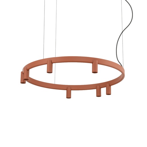 [12418]  FOURTY ROUND LED VII ZWIS TERRACOTTA 