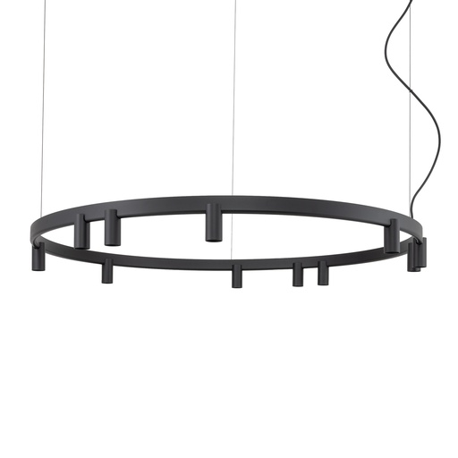 [12288]  FOURTY ROUND LED XI ZWIS BLACK 