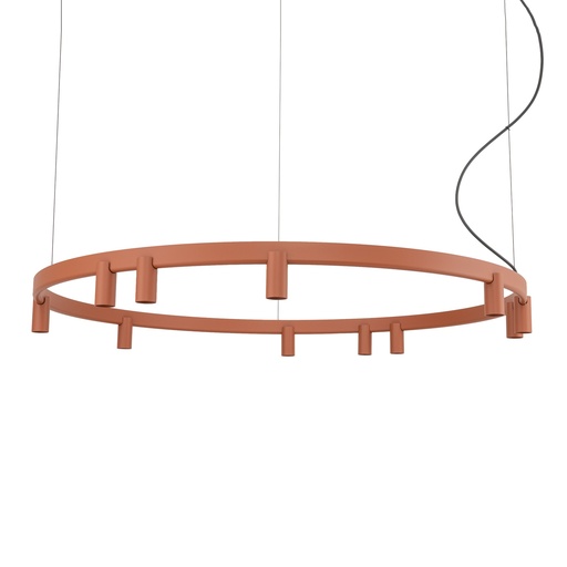 [12420]  FOURTY ROUND LED XI ZWIS TERRACOTTA 