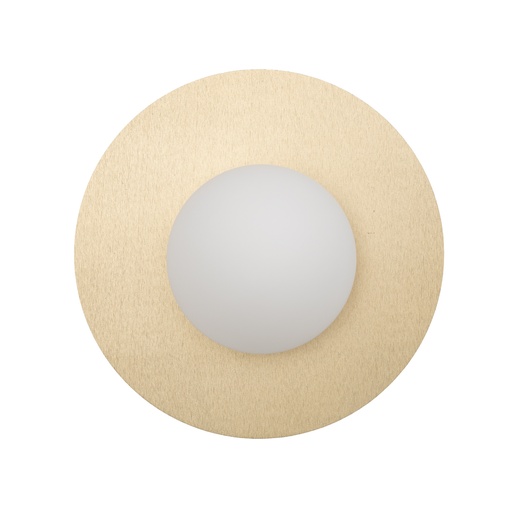 [12604]  SATURN M BRUSHED GOLD 